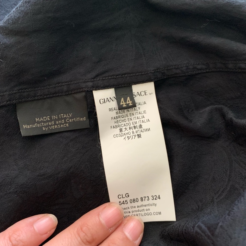 Versace Button Up - image 4